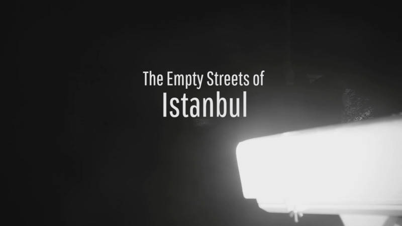 Empty Streets of Istanbul